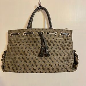 Dooney & Bourke Black Logo Handbag